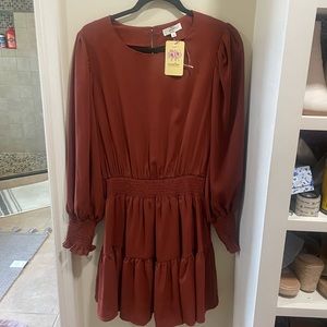 Entro long sleeve dress size large